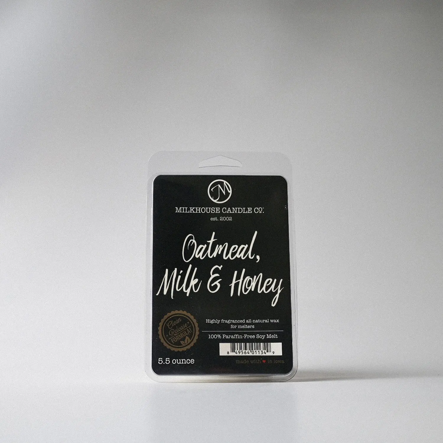Milkhouse Candle, Oatmeal Milk & Honey, Wax Melt, Warm Oats, Creamy Milk & Wild Honey