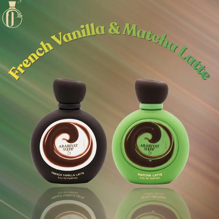Oudlash Bundle | Arabiyat Unisex Eau de Parfum (EDP) Spray - 100ml (3.4 fl oz) - Gourmand Vanilla, Coconut-Peach, Lily Notes - French Vanilla Latte & Matcha Latte Scents - Unisex Wear