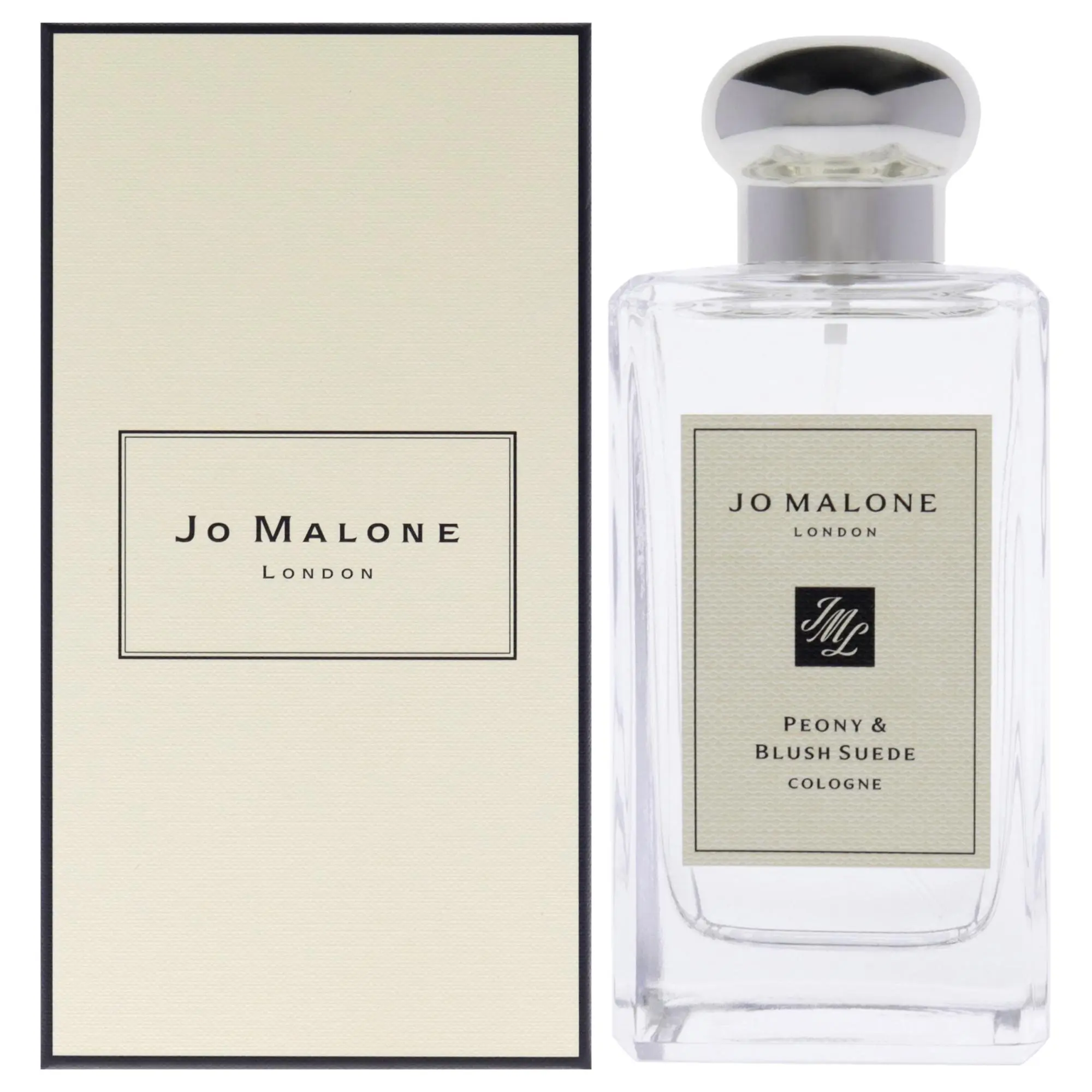 Jo Malone Peony and Blush Suede Luxury Brand Cologne Spray for Women, 3.4 fl oz - Refined Look Fragrance