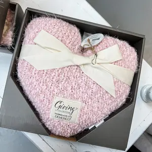 Pink Giving Heart Pillow