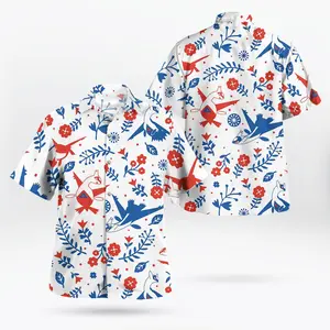Anime Pkm Aloha Latias Latios Cute Waifu Hawaiian Shirt – Tropical Anime Button Down