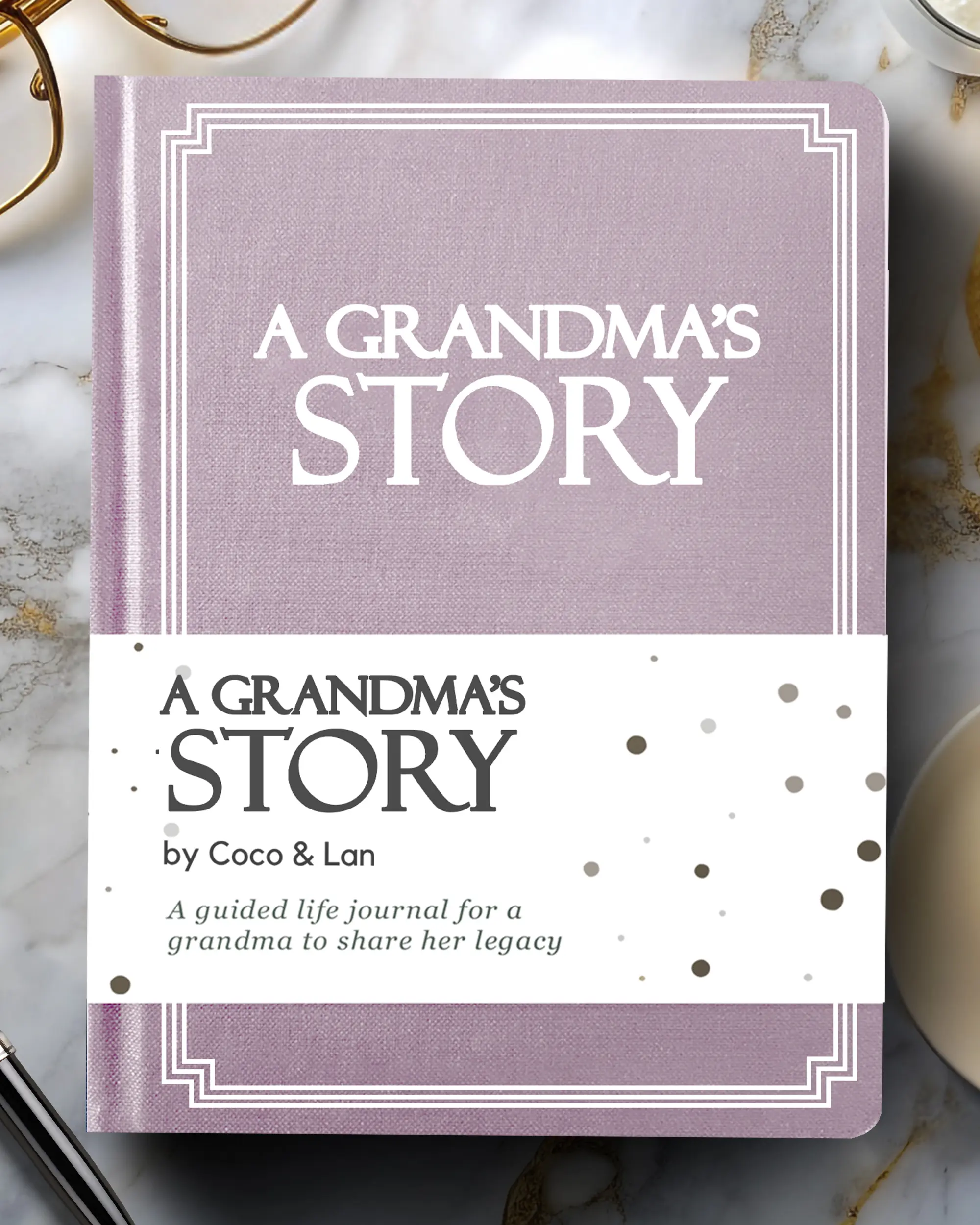 Grandma's Life Story Journal (Hardcover): A Meaningful Keepsake for Grandma to Share Her Journey and Memories, Book Includes 250+ Prompt Questions