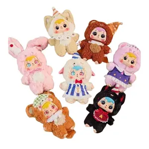 Dream Between Series Cute Plush Bag Charm Keychain, Blind Box Toy Gift, Holiday Present, Soft Stuffed Accessory, Model Xinghao Mr1056, Backpack Bag Charms, Stylish Playful Charm, Soft Keychains