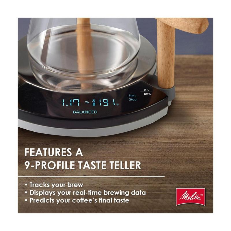 Melitta Senz V Smart Bluetooth Pour-Over Coffee System