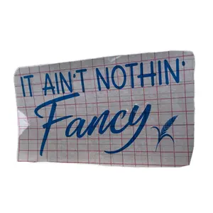 Nothin Fancy Decal