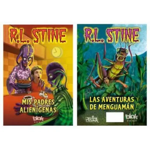 USED-MIS Padres Alienigenas & Las Aventuras de Menguaman / My Alien Parents & Adventures of Shrinkman by Stine, R. L. (Paperback)