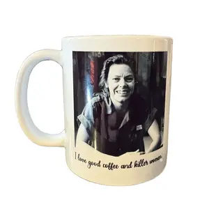 Limited edition Aileen Wuornos coffee cup