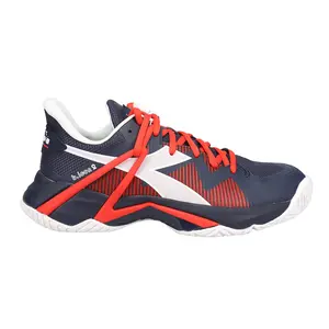 diadora Mens B.Icon 2 All Ground Tennis Sneakers Shoes - Blue, Red