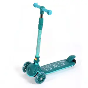 Kid's Kick Scooter - Wheel with Brake, Adjustable Height Handlebar,Wide Standing Board, Lightweight and smooth ride for Kids Ages 3-10