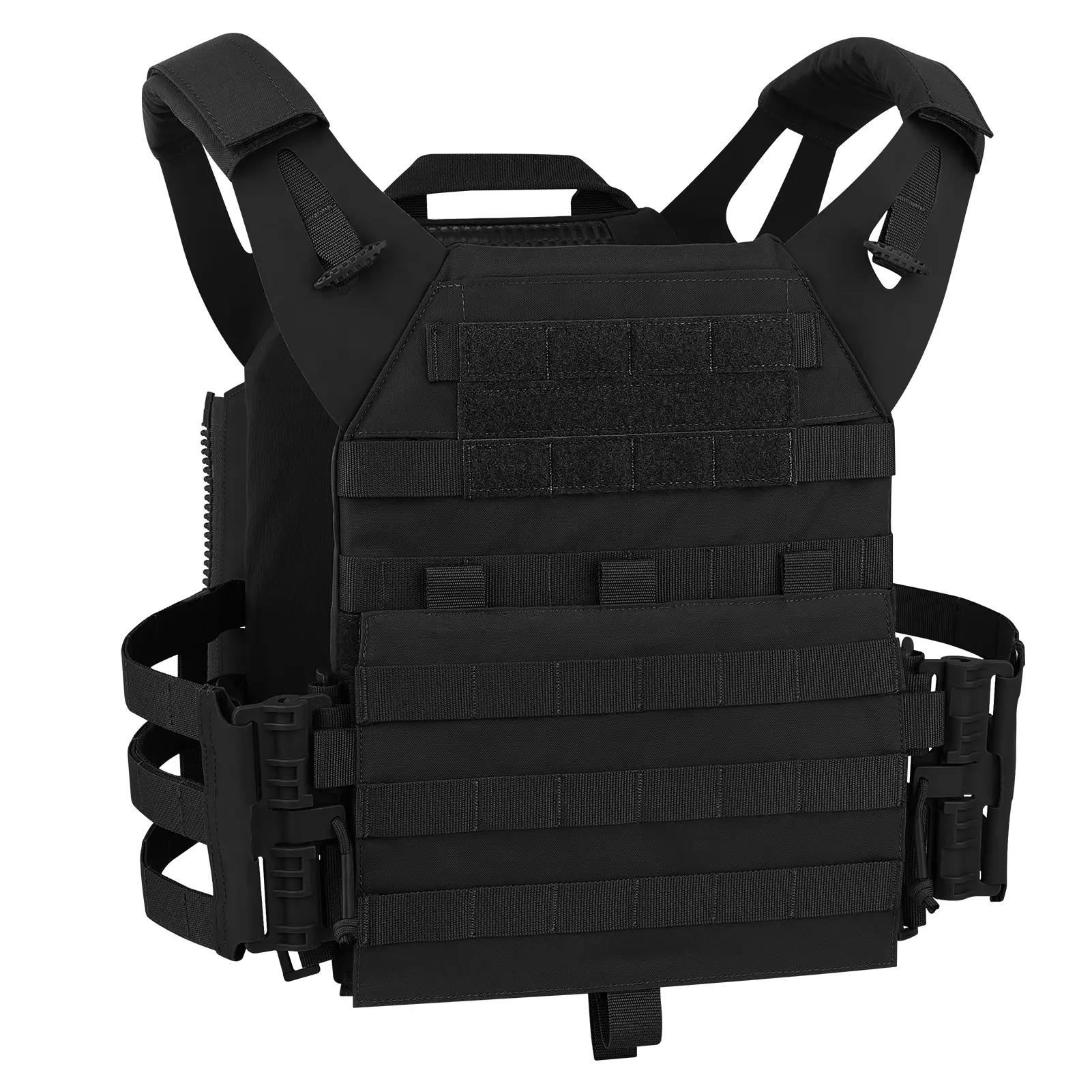 KRYDEX JPC 2.0-Style Tactical Vest, Lightweight Modular Protective Gear in 500D Cordura Nylon with Quick Release Cummerbund
