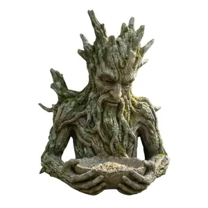 All-Weather Outdoor Bird Feeder, Sculptural Design for Robins & Sparrows, Ideal for Backyards & Balconies, Durable Garden Accessory, Ground Bird Feeder