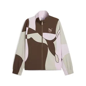 PUMA Mens X Kidsuper Cellerator Jacket Athletic Outerwear Casual - Brown