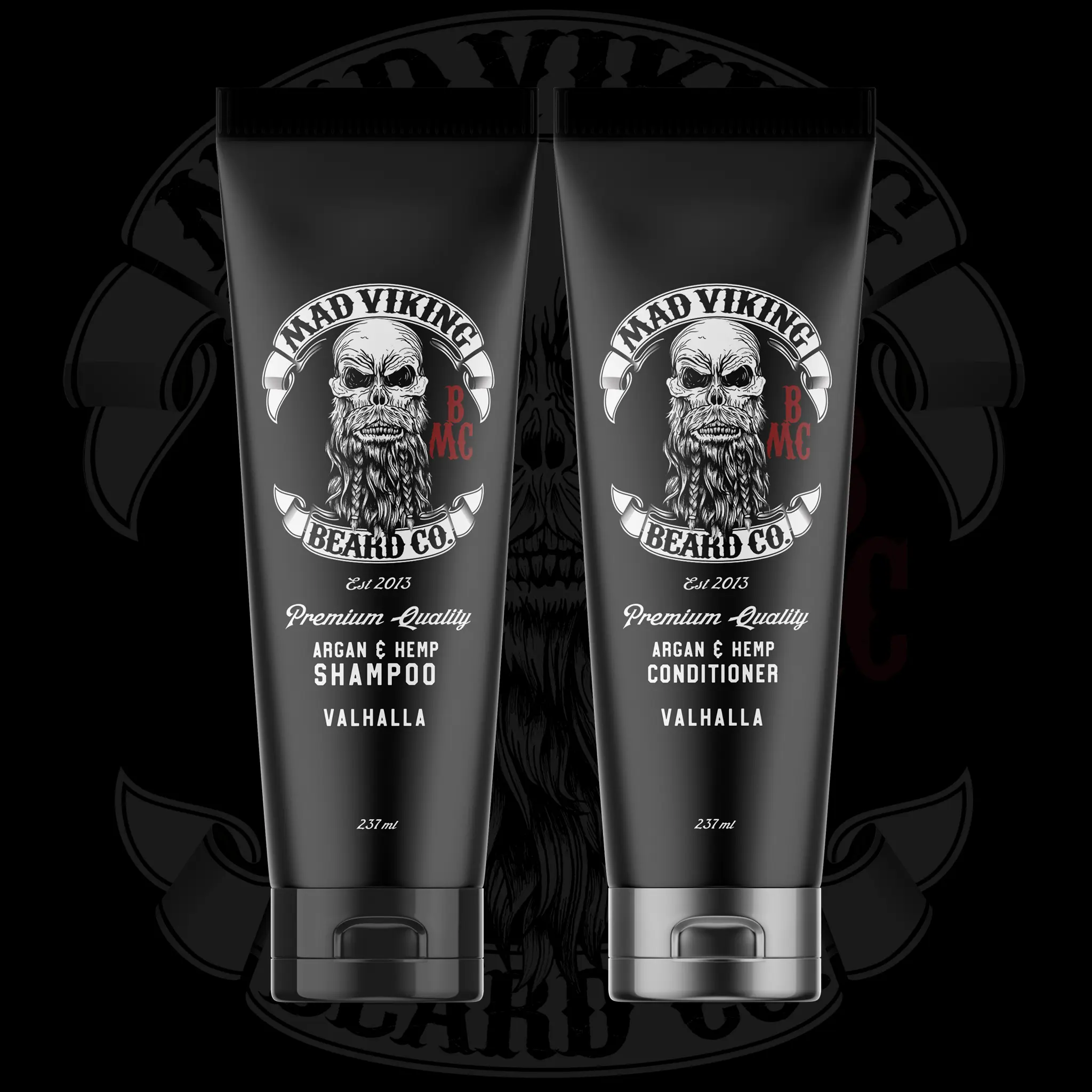 MAD VIKING ARGAN & HEMP SHAMPOO & CONDITIONER COMBO