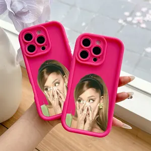 A-Ariana G-Grande Phone Case Suitable for iPhone 17 16e 16 15 14 13 12 11 Mini Pro Max Air X XR XSMAX 8 7 Plus Anti Fall Soft TPU Back Cover