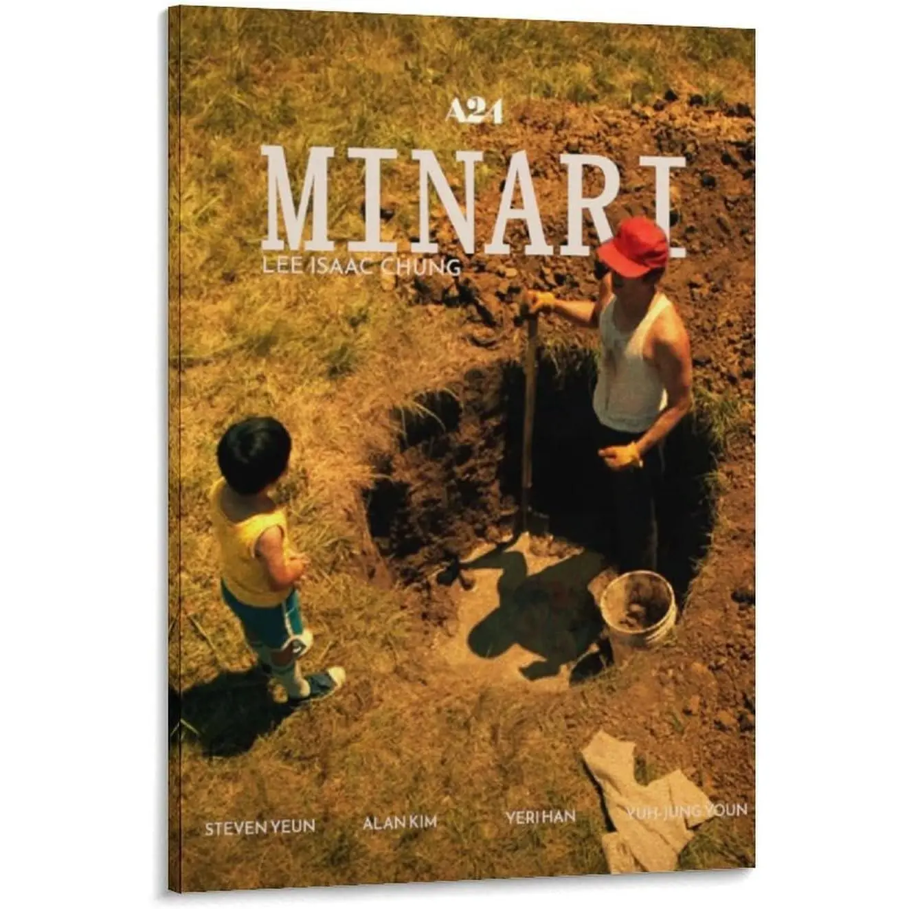 Minari Movie Room Wall Poster, Artistic Oil Painting Artwork for Living Room Interior Home Decor Prints