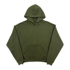 600 GSM 'Olive' Core Hoodie