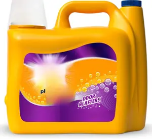 Plus OxiClean Odor Blasters Fresh Burst, 128 Loads Liquid Laundry Detergent, 166.5 Fl oz