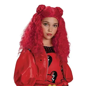 Girl's Disney Descendants 4 Red Costume Wig