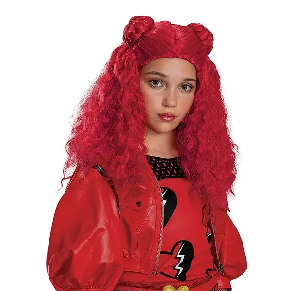 Girl's Disney Descendants 4 Red Costume Wig