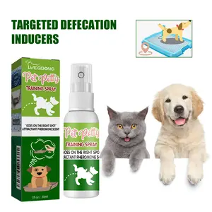 Professional Pet Toilet Training Spray, Gentle Pheromone Scent Signal, Helps Puppies Cats Quickly Identify Indoor Locations