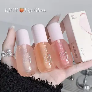 3 Counts Lip Oil Moisturizing Glossy Transparent Lip Honey Fades Fine Lines Affordable Unisex Lip Balm for Students