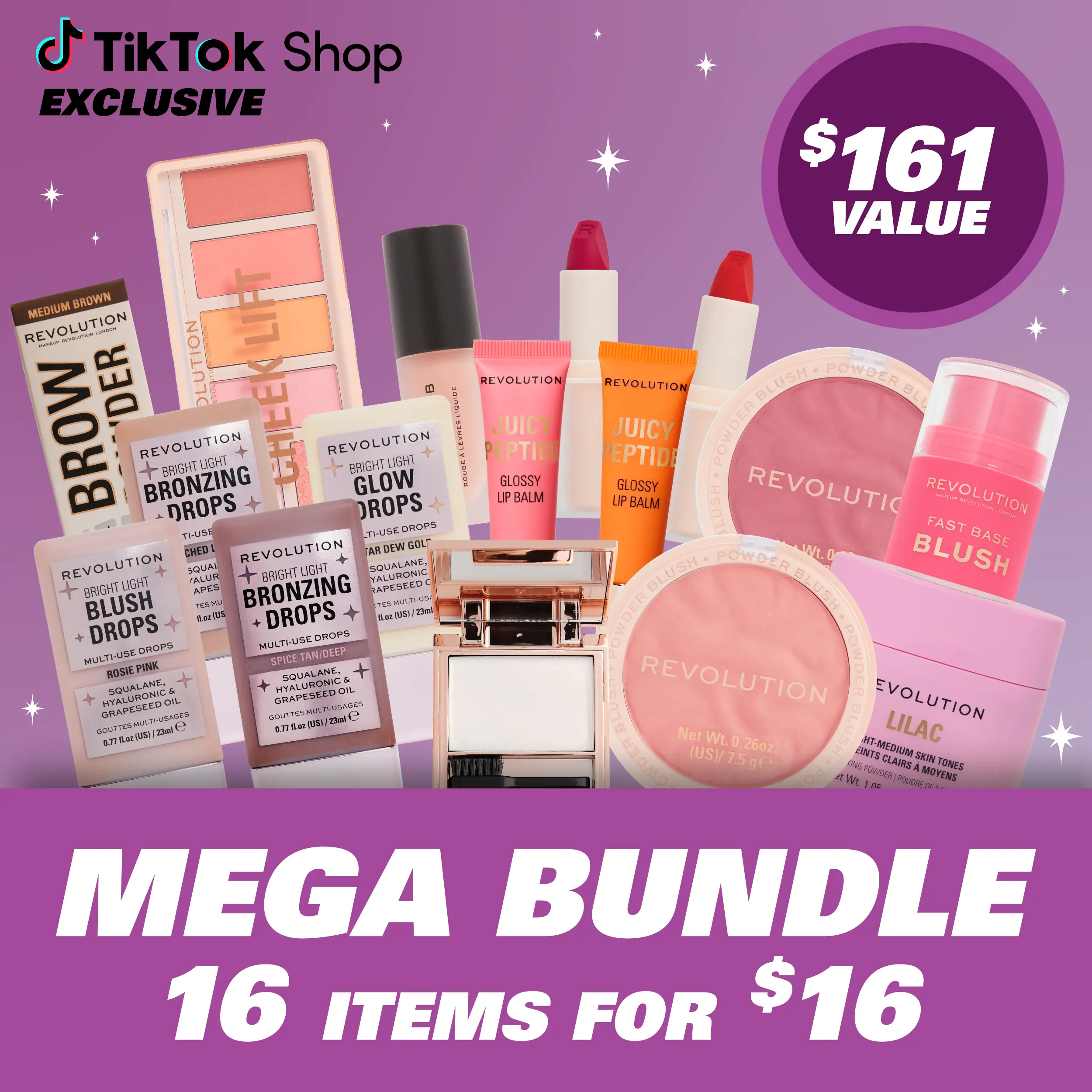 Revolution 16-Piece Mega Bundle
