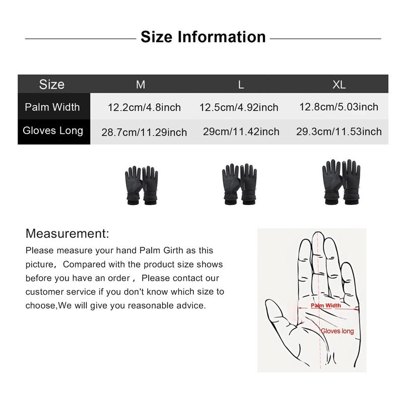 【TikTokShopBlackFriday】Warmest Winter Ski Gloves, Water Resistant Windproof Anti Slip Warm Glove, Ideal for Cold Weather, Hands Warm for Hiking Driving Running Bike Cycling, hashtag, TikTokShopCyberMonday, Christmas Gift