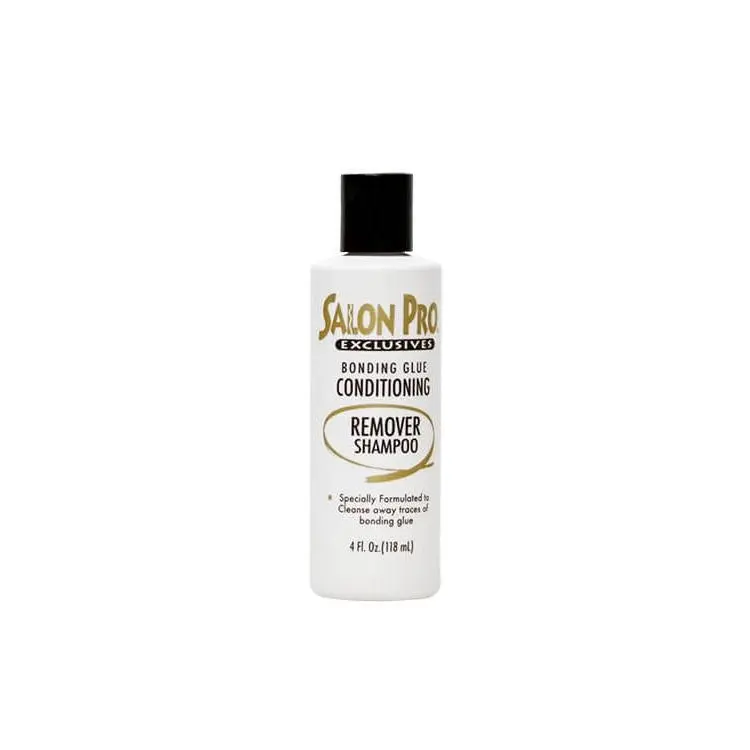 Glue Residue Remover Shampoo for Weaves & Extensions, Anti-Residue Cleansing Liquid to Dissolve Bonding Glue, Conditions & Softens Hair, 4 oz, Anti Residue Shampoo, Cleansing Liquid Shampoo