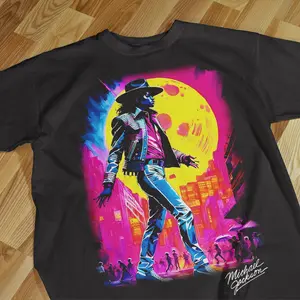 Michael Jackson MJ Graphic Tee, Michael Jackson King of Pop Youth Shirt, MJ Unisex T-Shirt, Perfect Gift For Men, Women, And Kids