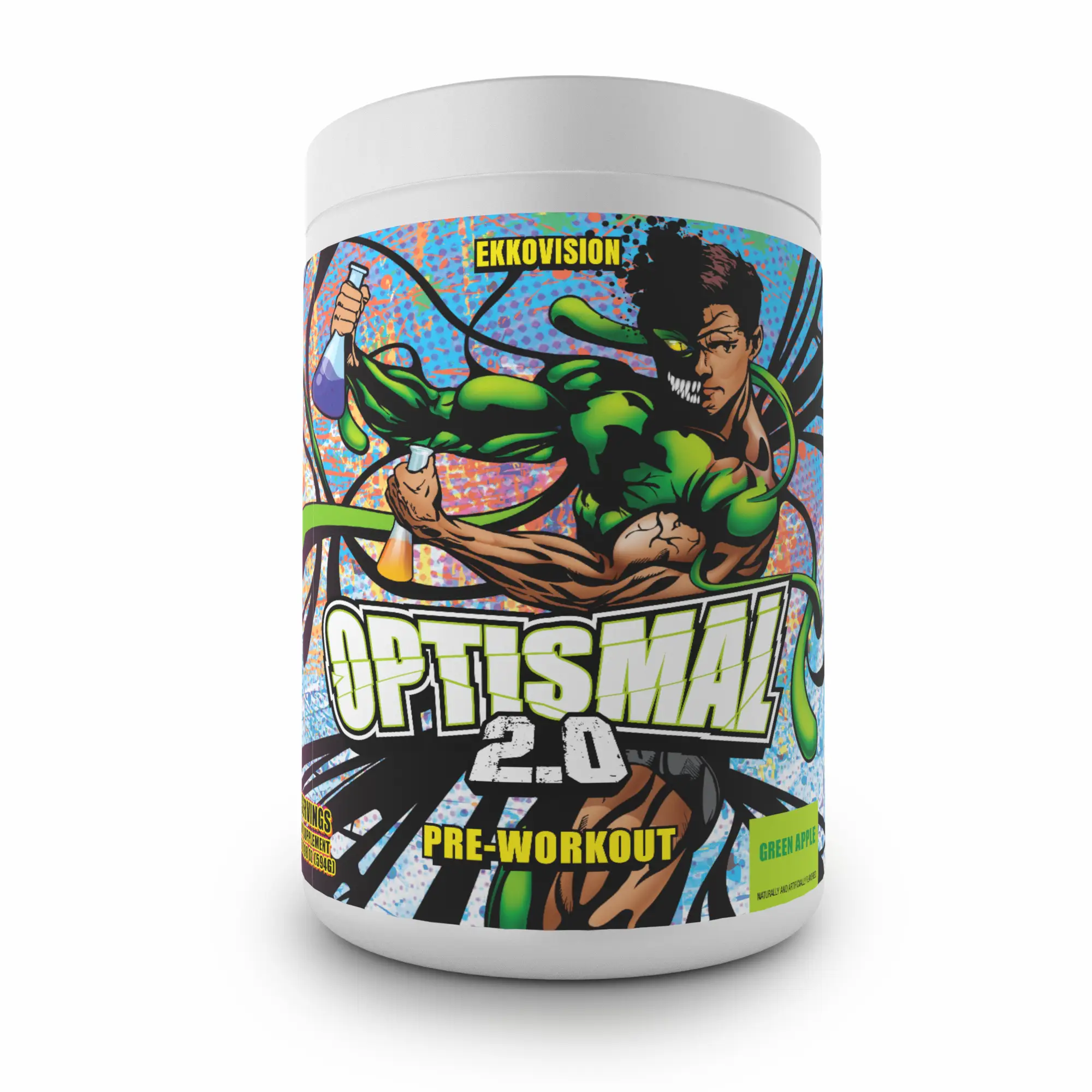 EKKO Optismal Pre-Workout | TNF Signature | 3rd Party Tested Fitness Endurance Supplement Muscle Supplement Protein Healthcare Dietary