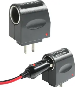 AC to DC Converter,Cigarette Lighter Adapter to Wall Plug,Car Accessories 120V/110V to 12V AC/DC Converter,Car Charger Adapter for Wall Plug,Cigarette Lighter Socket Power Adapter for Vehicles