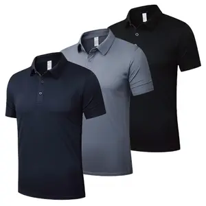 Summer Men's Polo Shirts Moisture Wicking Short Sleeve Quick Dry Sports Golf Shirts Casual Workout Activewear Back to School Clothing Men's Clothing