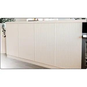 3D WHITE LINE MDF PANEL 03