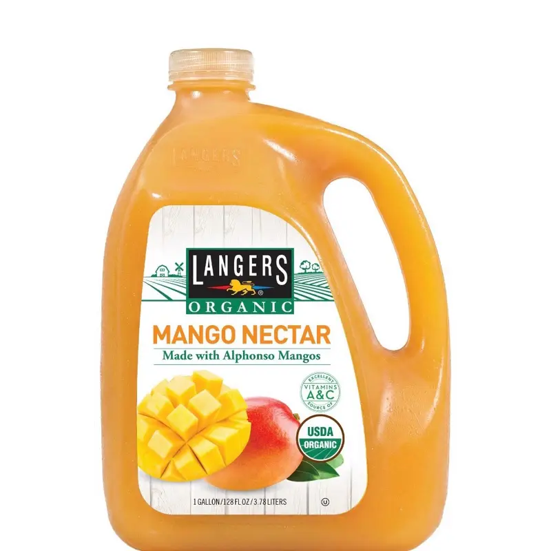Organic Fruit Mango Nectar Beverage, 128 fl oz
