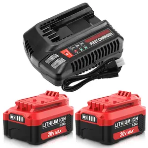 6.0Ah Replacement Battery for Craftsman 20V Tools – Upgraded Lithium-ion, Compatible with CMCB201, CMB204, CMCB206 & More