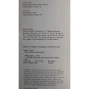 USED-Early scientific instruments by Nigel Hawkes (Hardcover)