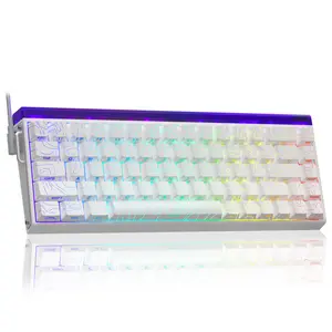 AULA HERO 68HE 65% Wired Gaming Keyboard, Hall Effect Magnetic Switch Keyboard, Adjustable Actuation, Fast Trigger Mode, 8K Hz Polling Rate, 0.125ms Latency, Adjustable Trigger Force, Fast Response, RGB Lighting,TikTokShopfalldealsforyou