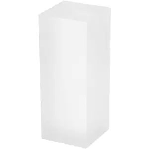 Plymor Frosted Acrylic Rectangular Display Block, 2" H x 2" W x 5" D