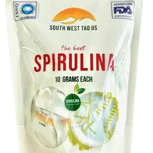 South West Fresh Frozen Spirulina 31 Cubes Rich in Protein & Antioxidants for Health Enhancement & Fitness Higher Bioavailability Potent Antioxidants Healthcare Vitamin Natural Superfood Dietary - Nutrition