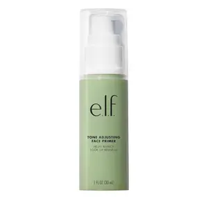 elf Tone Adjusting Face Primer for Neutralizing Uneven Skin Tones & Redness, Large - Cosmetic Makeup