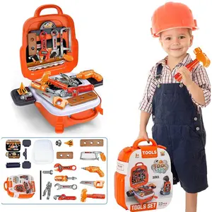 Hot Selling Kids Pretend Play Backpack Toy, DIY Disassembly & Assembly Tool Set, Educational Screw Building Toy Dinosaur Egg Hatching Cards Mystery Dumpling Giant Cheese Stress Handmade Grape Crystal Mochi Pull Back Car and Truck Pack Relief Milk Bread