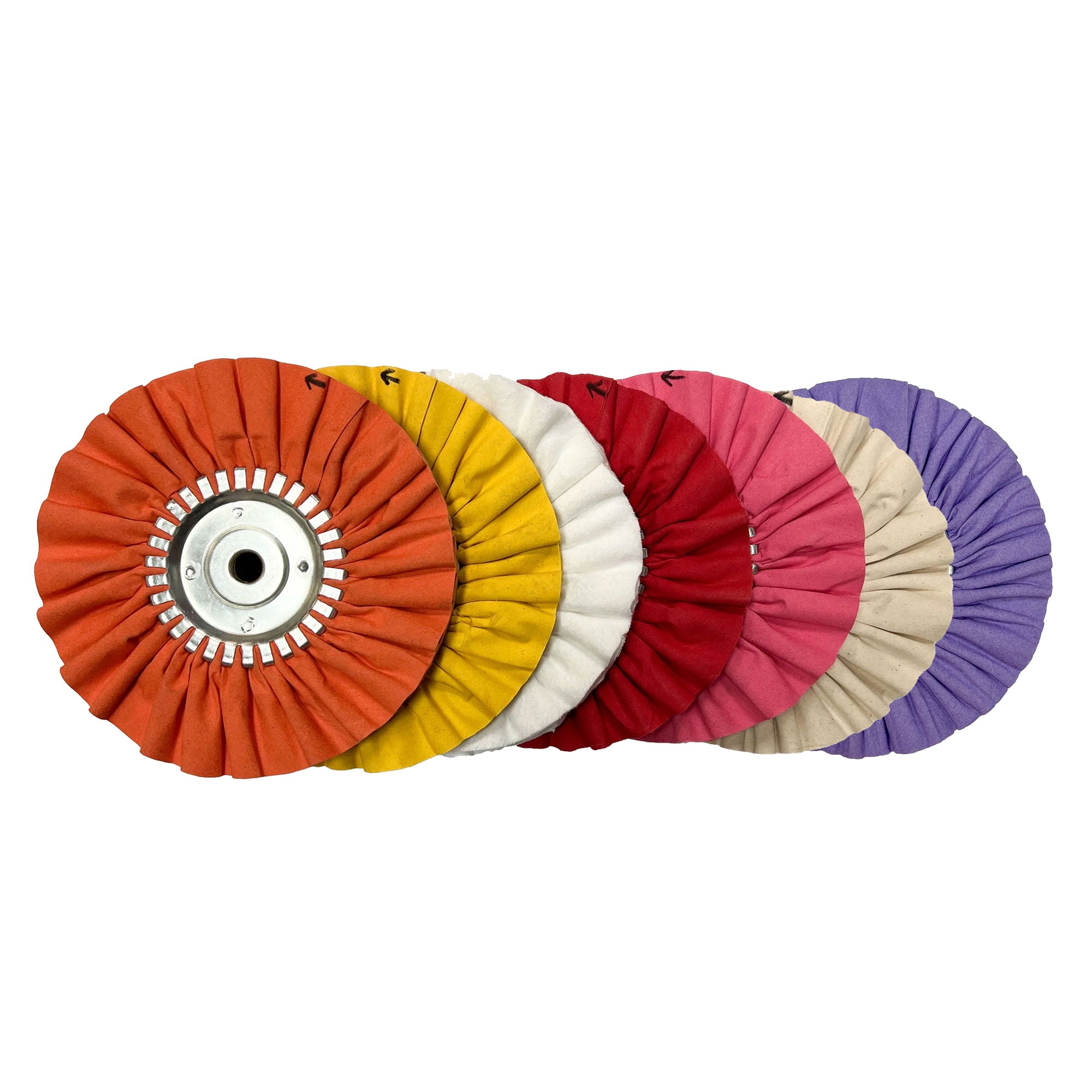 Renegade Products | 9" Solid-Center Airway Buffing Wheels for Aluminum & Stainless Steel Polishing – DIY & Pro Use