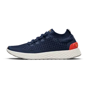 NOBULL Men's Allday Knit Shoe in Night Navy - Everyday Walking Sneaker, Comfortable Slip-On Shoe, Casual Trainer