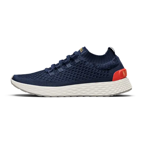 NOBULL Men's Allday Knit Shoe in Night Navy - Everyday Walking Sneaker, Comfortable Slip-On Shoe, Casual Trainer
