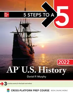 USED-5 Steps to a 5: AP U.S. History 2022 by Murphy, Daniel (Paperback)