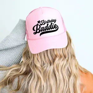 Birthday Baddie Hat For Women - Funny Adjustable cap for birthday girl, snapback style