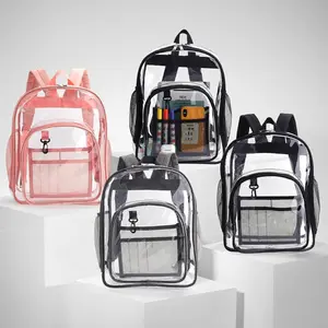 Large-Capacity, Transparent, Waterproof Bag — Perfect for Everyday Styling, Water proof Clear Bag for Stadium Events and Concert Work Sport Event