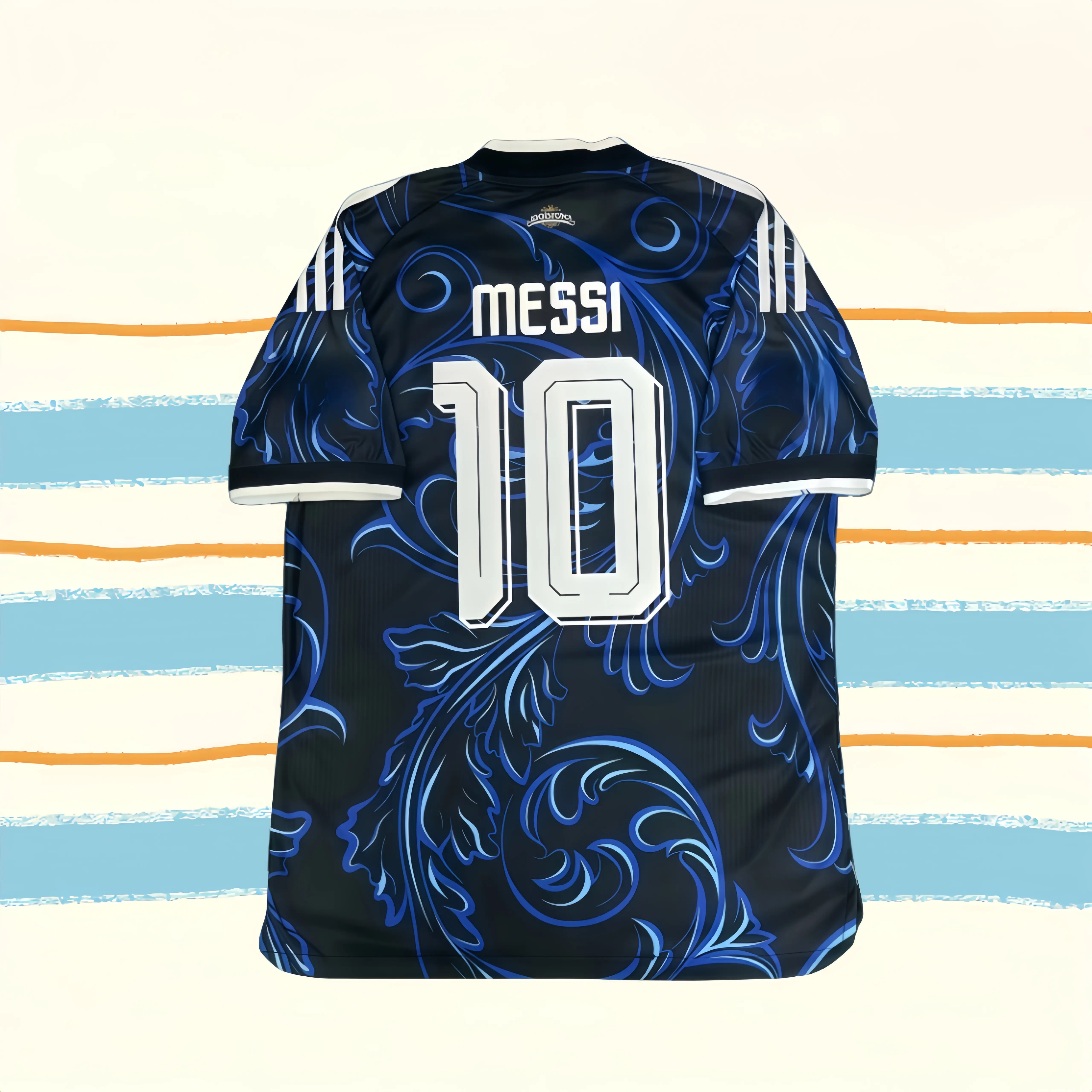2026 Away Blue Short-Sleeve Messi #10 Soccer Jersey