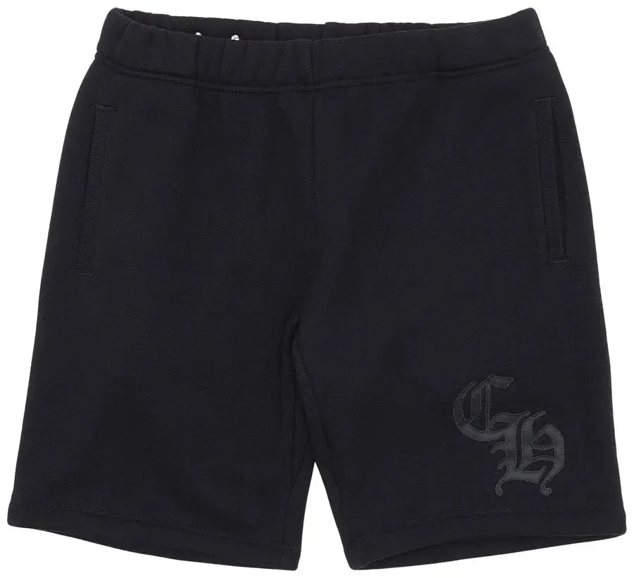 1122125 Chrome Hearts 711 CH Sweatshorts Black