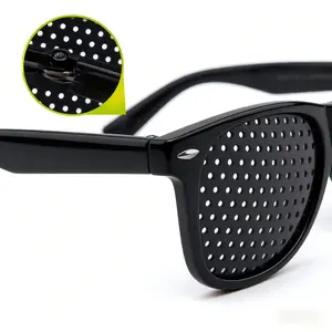 Unisex Pinhole Glasses Anti-MyopiaAstigmatism Glasses Men's Women's Vision|Improvement Strabismus Correction FatigueGlasses